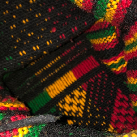 Handmade Rasta coloured bag - Picture 4 of 4